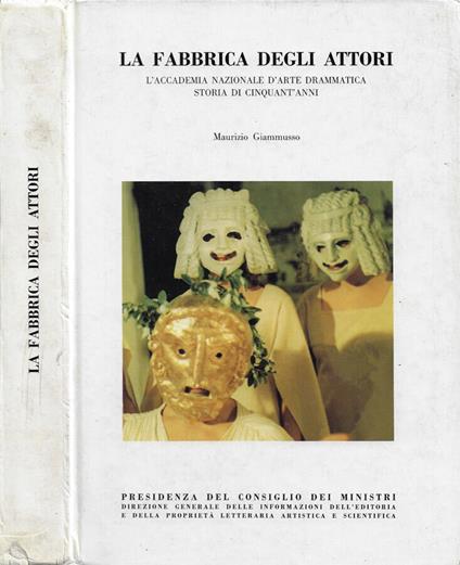 La Fabbrica degli Attori - Maurizio Giammusso - copertina