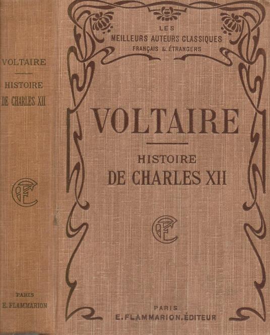 Histoire de Charles XII - Voltaire - copertina