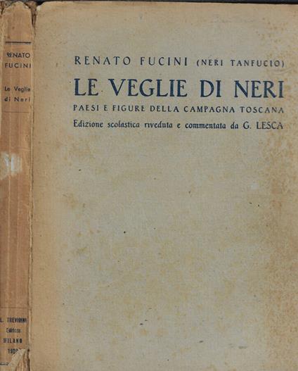 Le veglie di Neri - Renato Fucini - copertina