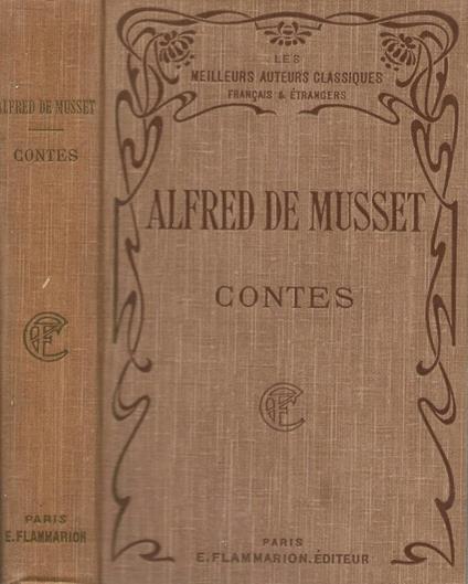 Contes - Alfred de Musset - copertina