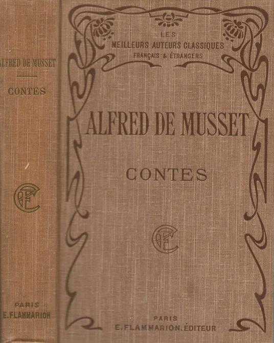 Contes - Alfred de Musset - copertina