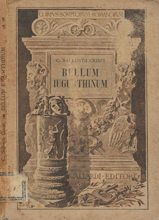 Bellum Iugurthinum - C. Crispo Sallustio - copertina