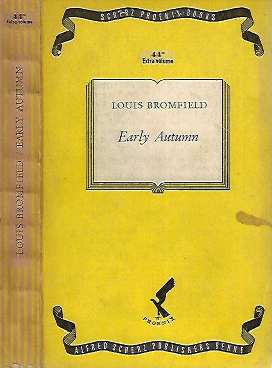 Early Autumn - Louis Bromfield - copertina