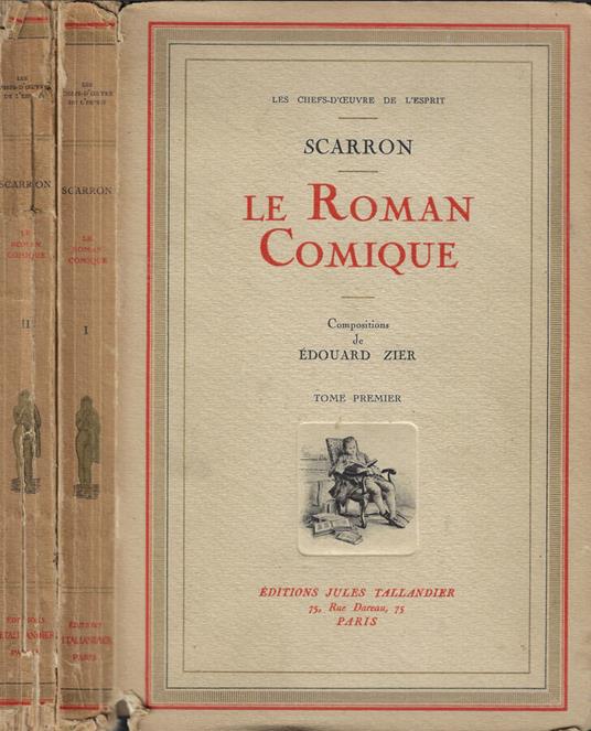 Le roman comique - Paul Scarron - copertina