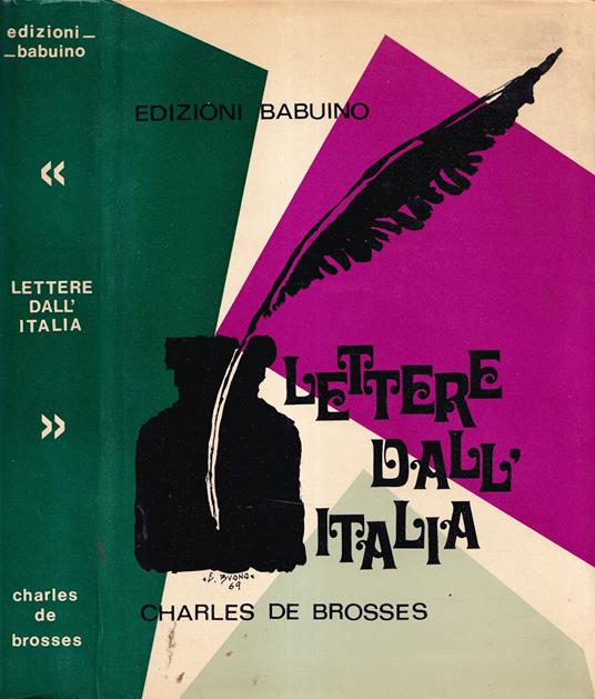 Lettere dall'Italia - Charles de Brosses - copertina