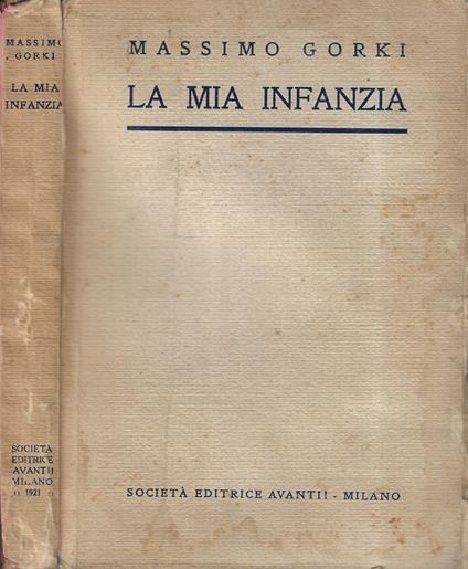 La mia infanzia - Maksim Gorkij - copertina