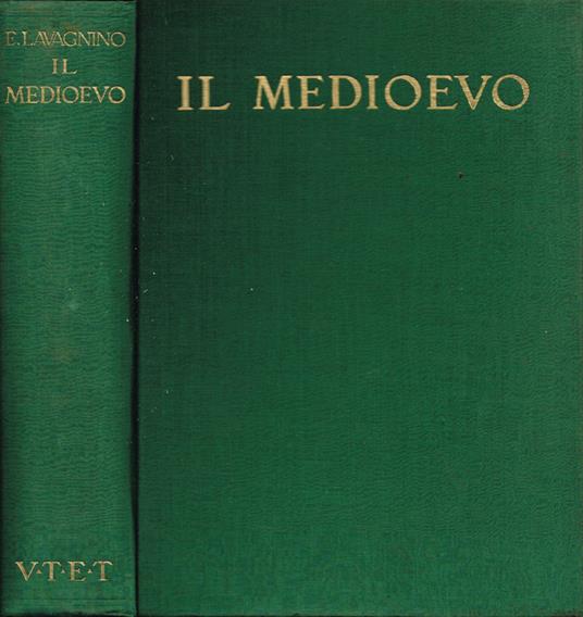 Storia dell'Arte Medioevale italiana - Emilio Lavagnino - copertina