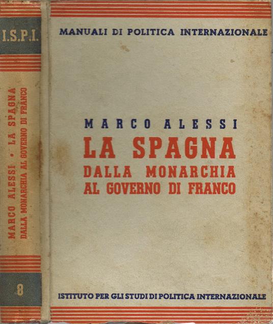 La Spagna - Marco Alessi - copertina