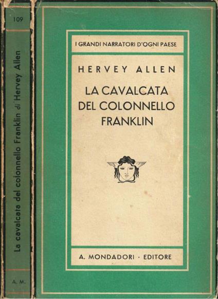 La cavalcata del colonnello Franklin - Hervey Allen - copertina