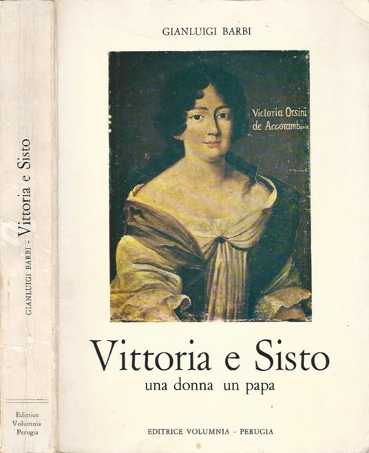 Vittoria e Sisto - Gianluigi Barbi - copertina