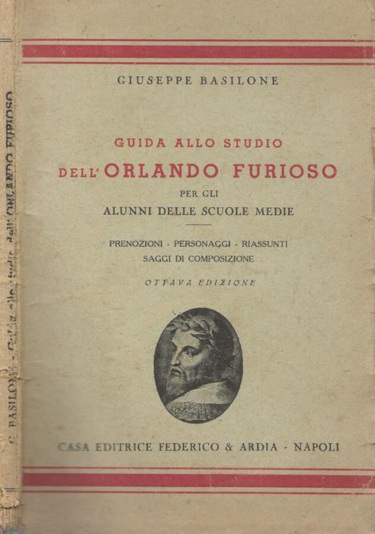 Guida allo studio dell'Orlando Furioso - Giuseppe Basilone - copertina