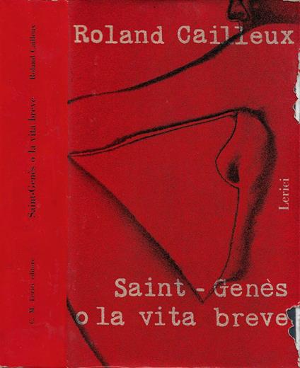 Saint-Genès o La vita breve - Roland Cailleux - copertina