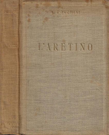 L' Aretino - Antonio Foschini - copertina