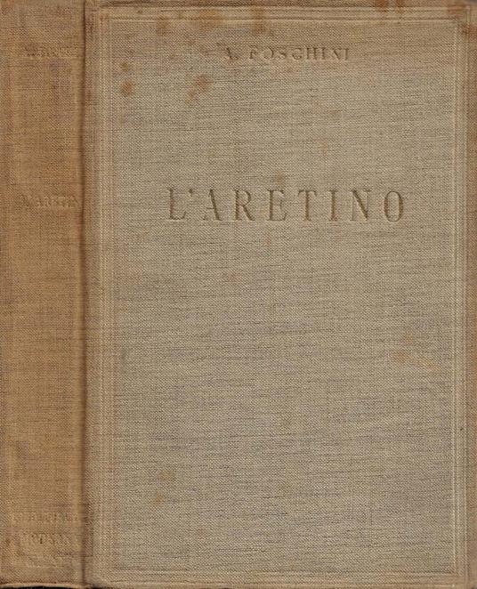 L' Aretino - Antonio Foschini - copertina