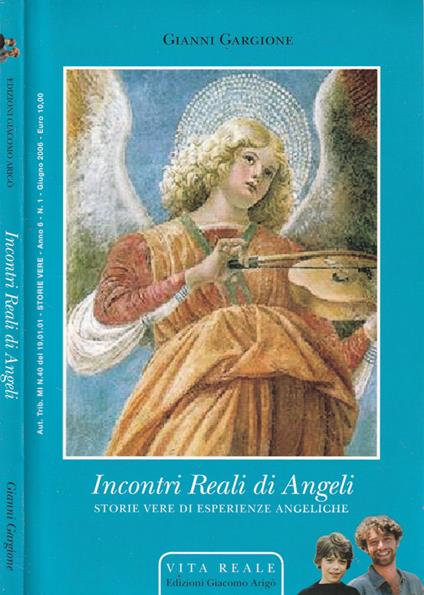 Incontri reali di angeli - Gianni Gargione - copertina