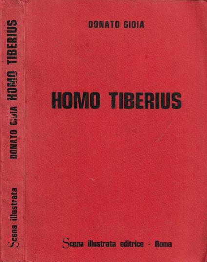 Homo Tiberius - Donato Gioia - copertina