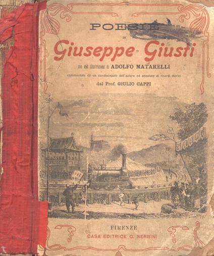 Poesie - Giusti Giuseppe - copertina