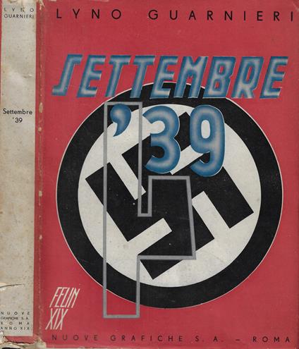 Settembre '39 Vol. II - Lyno Guarnieri - copertina