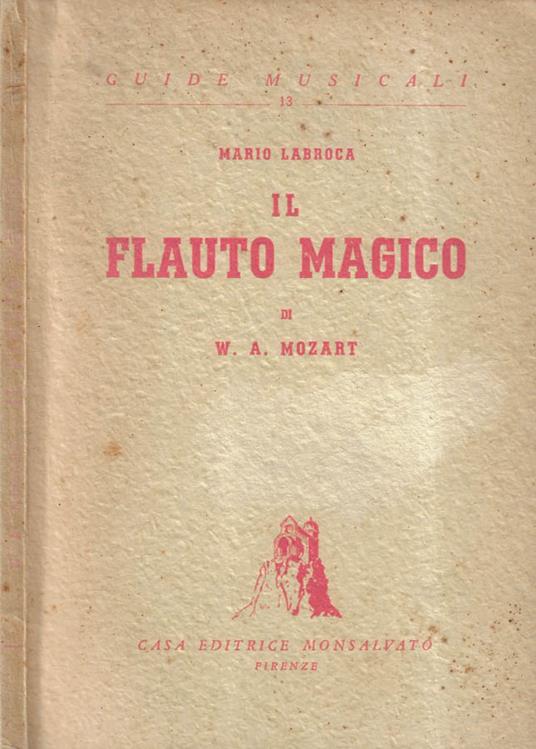 Il flauto magico - Mario Labroca - copertina