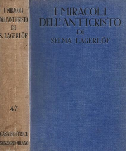 I miracoli dell'anticristo - Selma Lagerlof - copertina