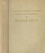 Ricerche di storia economica medioevale e moderna