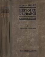 Histoire de France et notions sommaires d' histoire générale Vol. I