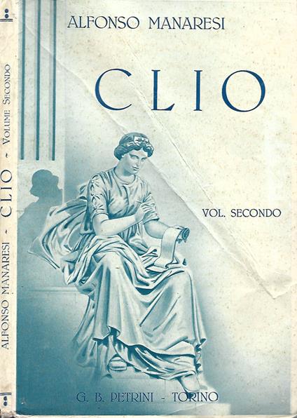 Clio - Alfonso Manaresi - copertina