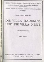 Die villa hadrians und die villa d'Este