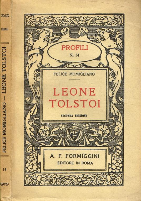 Leone Tolstoi - Felice Momigliano - copertina