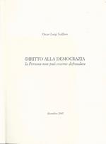 Diritto alla democrazia