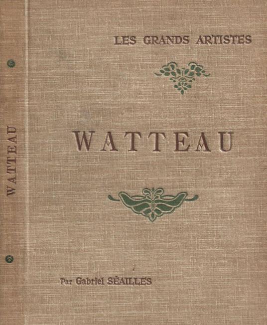 Watteau - Gabriel Seailles - copertina