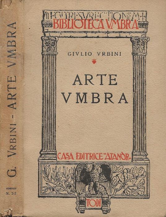 Arte Umbra - Giulio Urbini - copertina