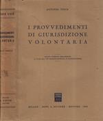 I provvedimenti di giurisdizione volontaria