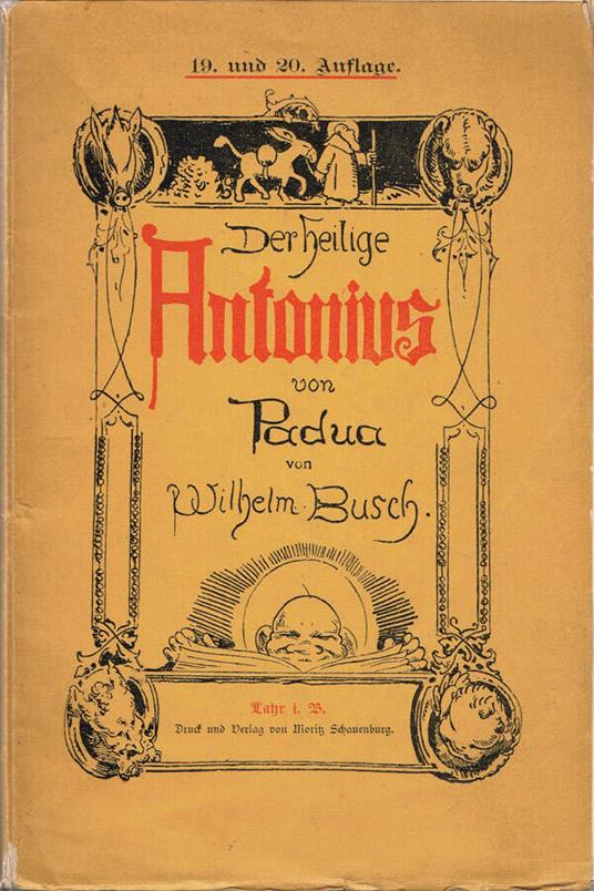 Der heilige Antonius von Padua - Busch Wilhelm - copertina