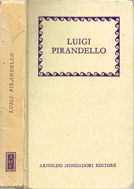 Luigi Pirandello - copertina