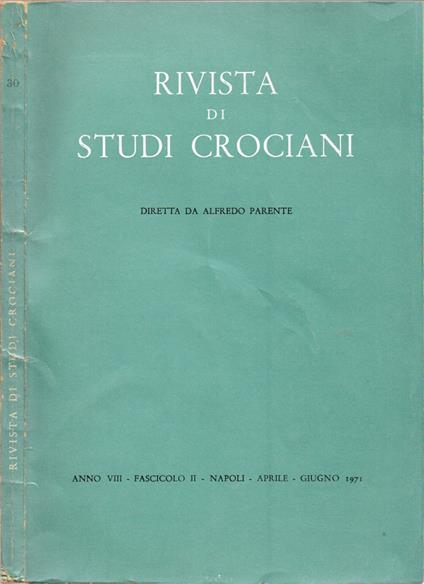 Rivista di Studi Crociani - copertina