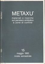 Metaxù n. 15 maggio 1993