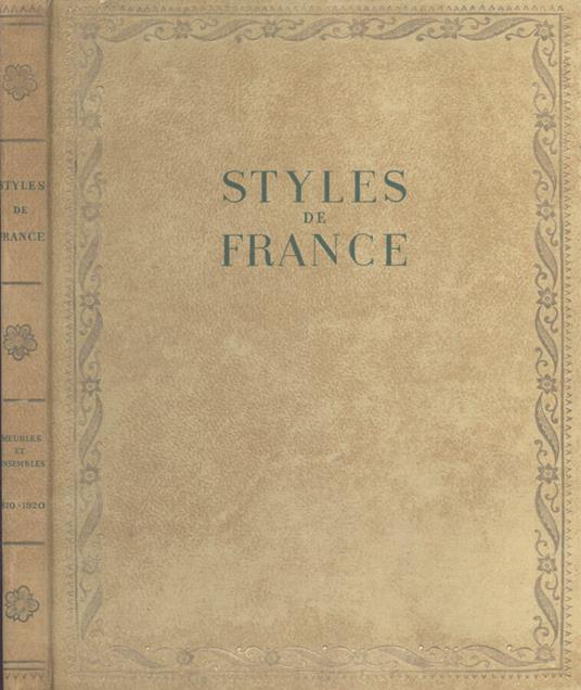 Styles de France - copertina