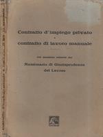 Contratto d'impiego privato e contratto di lavoro manuale