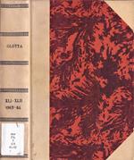 Glotta, volume XLI-XLII, anno 1963-64