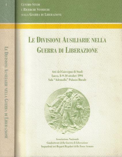 Le divisioni ausiliarie nella guerra di liberazione - copertina