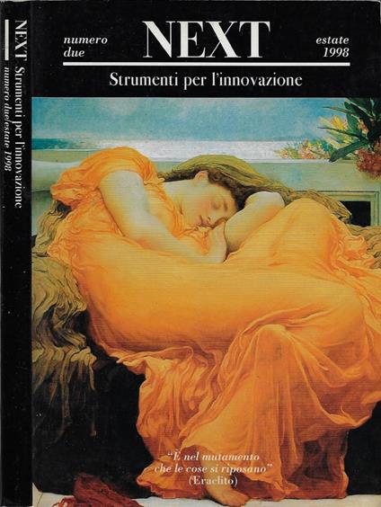 NEXT. Strumenti per l'innovazione. Anno I - N. 2 - Estate 1998 - copertina