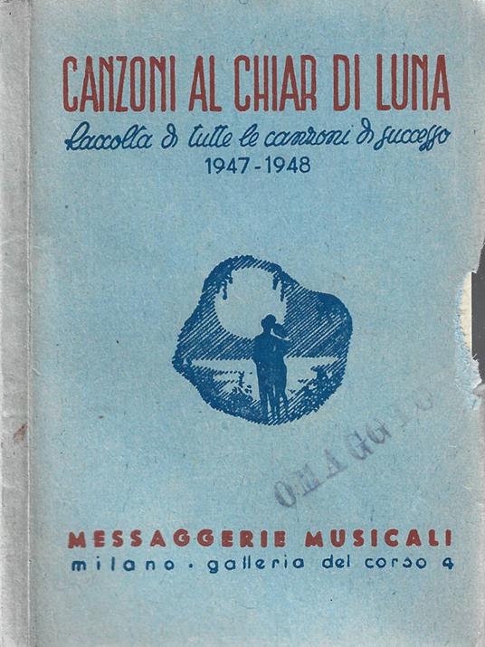 Canzoni al chiar di luna - copertina