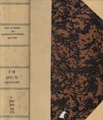 The Journal of Interdisciplinary History Vol. I-II Anno 1971-72 (incompleta)