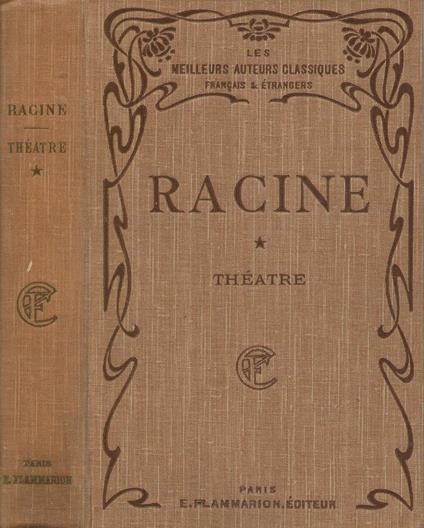 Racine- Tome I - copertina