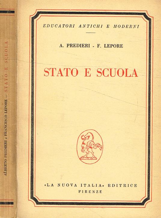 Stato e scuola - copertina