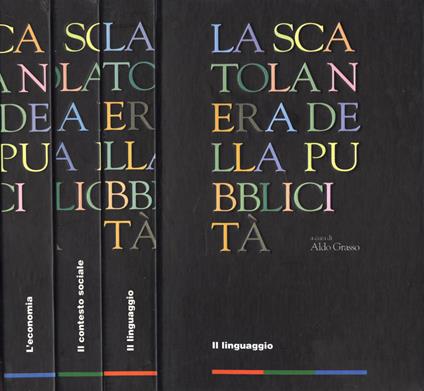 La scatola nera della pubblicità Vol. I - II - III - copertina