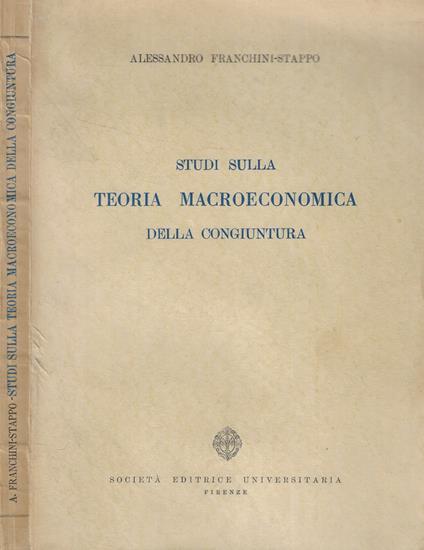 Studi sulla teoria macroeconomica della congiuntura - copertina