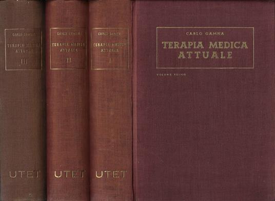 Terapia Medica Attuale. Vol. I, Vol. II, Vol. III - copertina