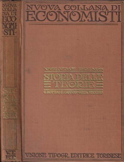 Storia delle teorie - copertina